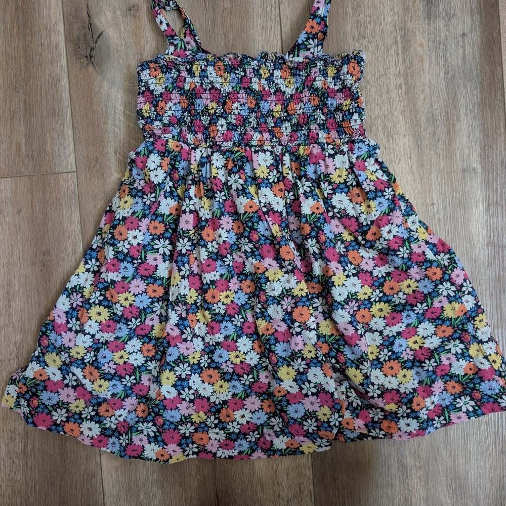 Floral Kids Dress - Multicolor - Picture 2 of 2